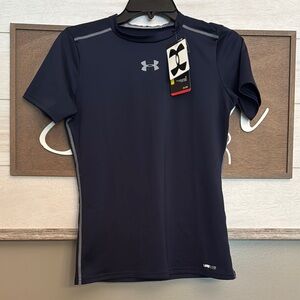 Under Armour Kids Navy Blue Shirt